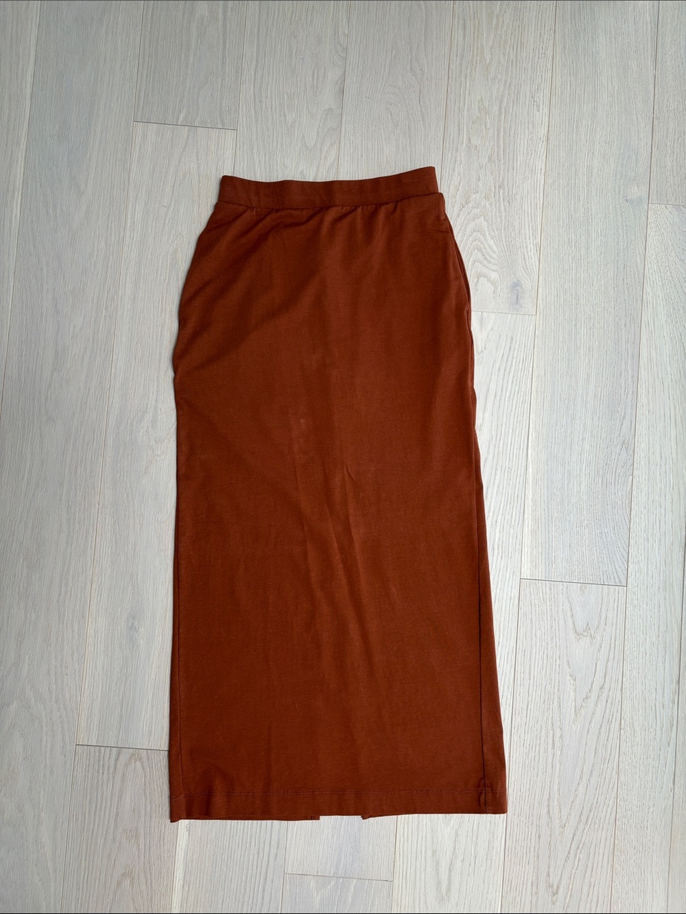Uniqlo AIRism Cotton Slit Skirt
